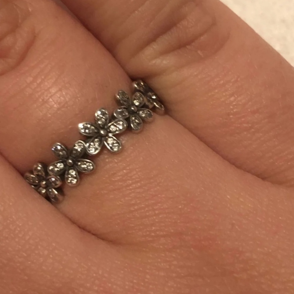 PANDORA Ring Dazzling Daisy Meadow Sterling Silver